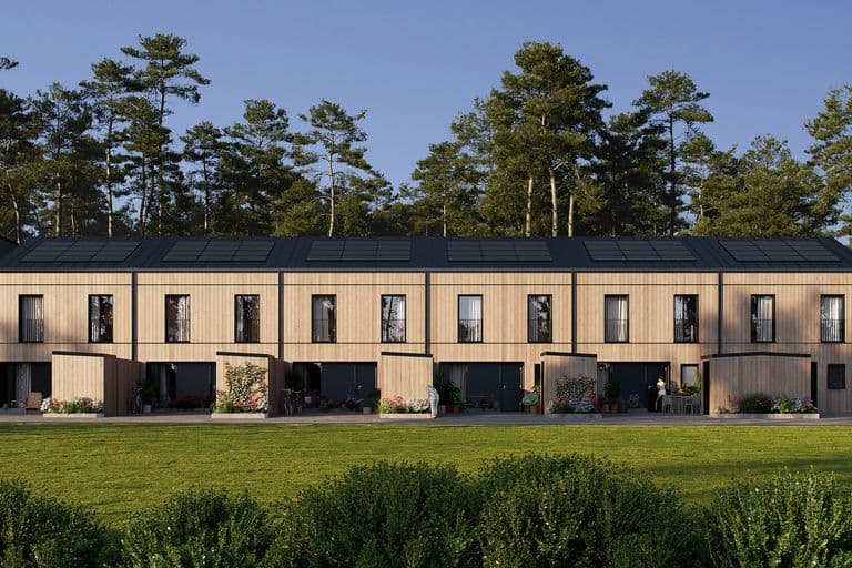 Radhus i två plan
