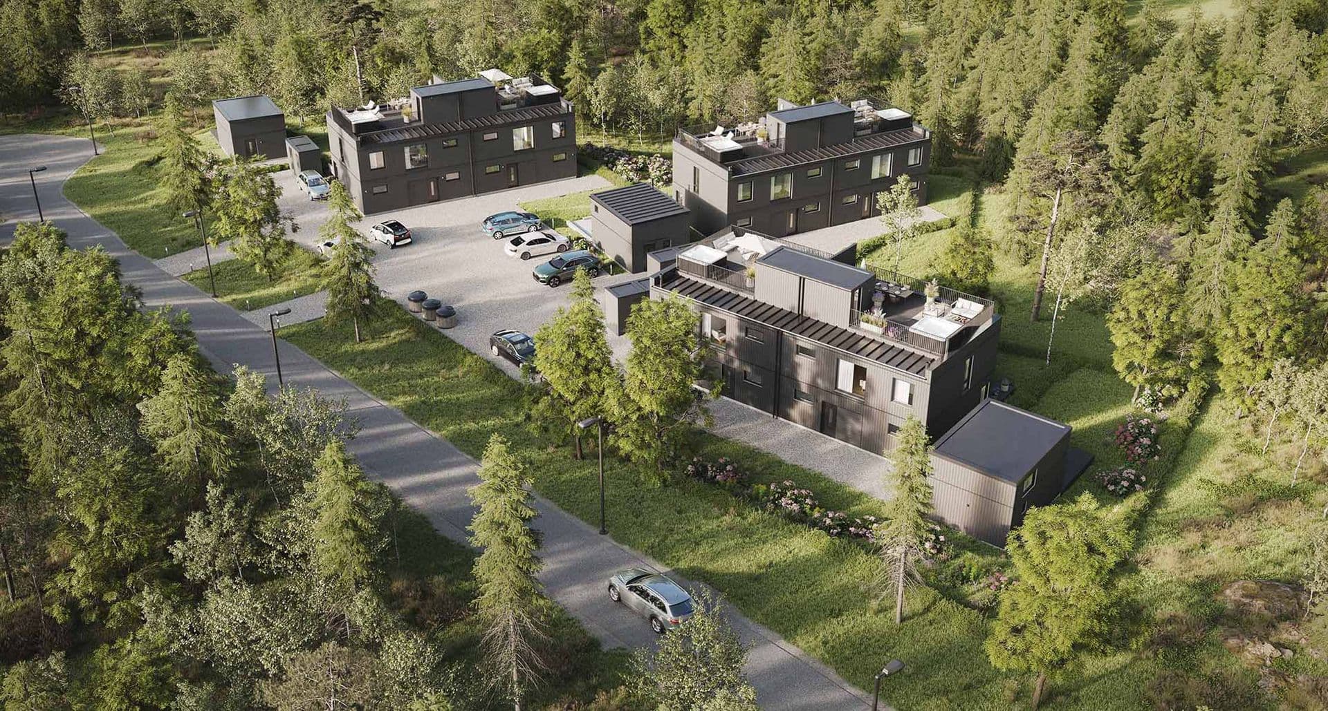 Brf Sjöutsikten – exteriör